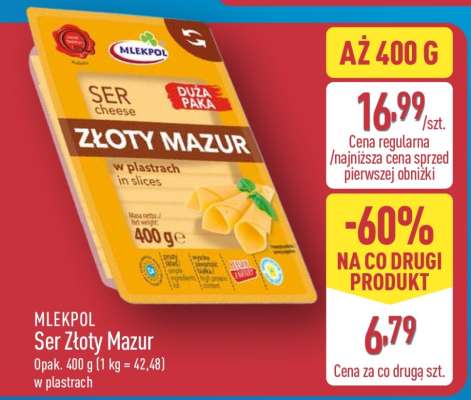 MLEKPOL Ser Złoty Mazur