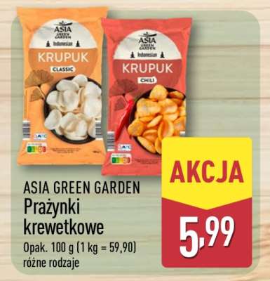 ASIA GREEN GARDEN Prażynki krewetkowe
