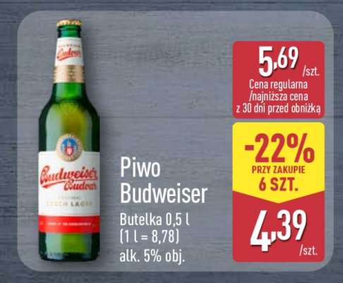 Piwo Budweiser