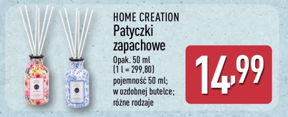 HOME CREATION Patyczki zapachowe