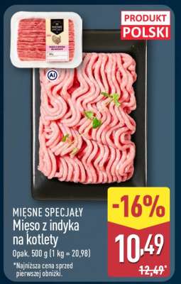 Mięso z indyka na kotlety