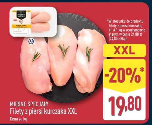 Filety z piersi kurczaka XXL
