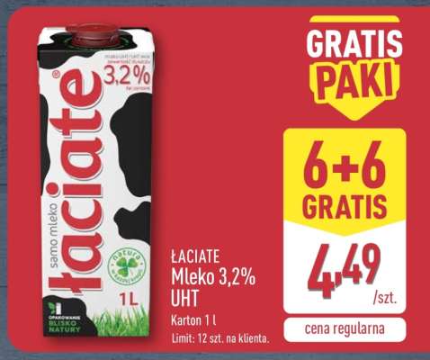 ŁACIATE Mleko 3,2% UHT