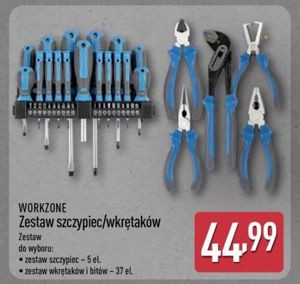 WORKZONE Zestaw szczypiec/wkrętaków