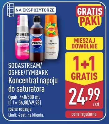 SODASTREAM/OSHEE/TYMBARK