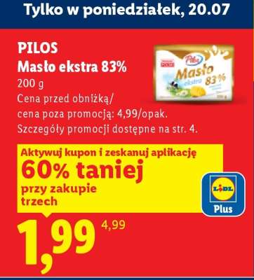 PILOS Masło ekstra 83%