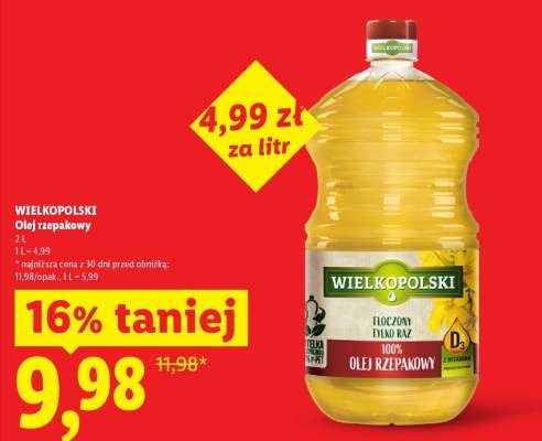 WIELKOPOLSKI Olej rzepakowy