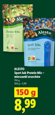 Alesto Sport lub Protein Mix – mieszanki orzechów