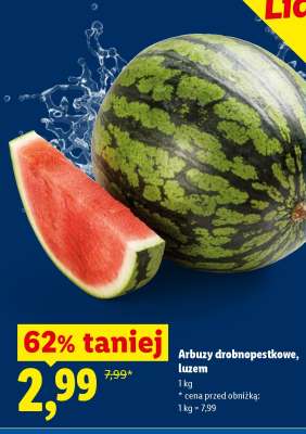 Arbuzy drobno pestkowe, luzem