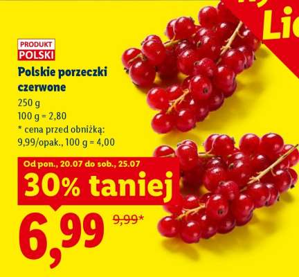 Polskie porzeczki czerwone