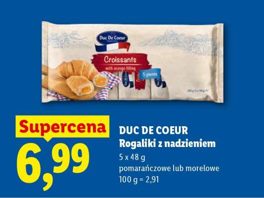 DUC DE COEUR Rogaliki z nadzieniem