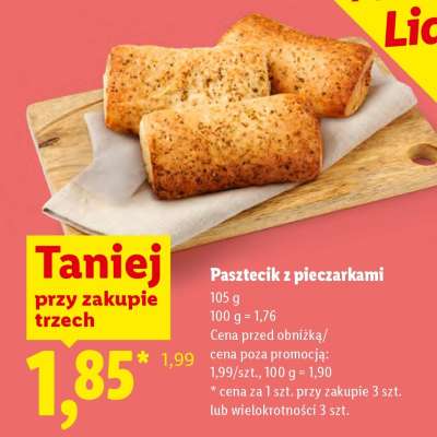 Pasztecik z pieczarkami