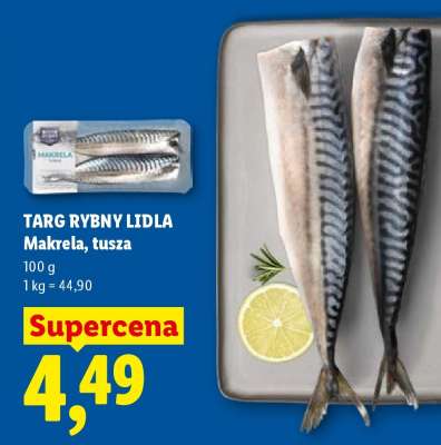 Makrela, tusza