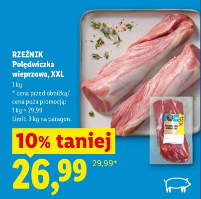 Rzeźnik Polędwiczka wieprzowa, XXL