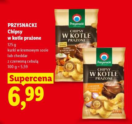 PRZYSNACKI Chipsy w kotle prażone