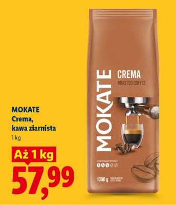 MOKATE Crema, kawa ziarnista