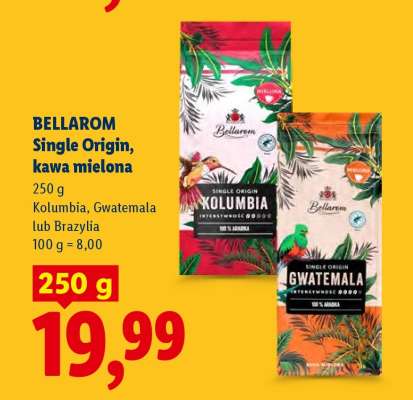 BELLAROM Single Origin, kawa mielona