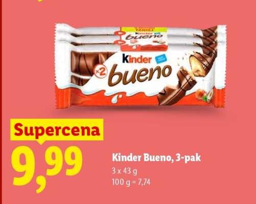 Kinder Bueno, 3-pak