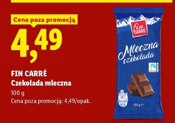 FIN CARRÉ Czekolada mleczna