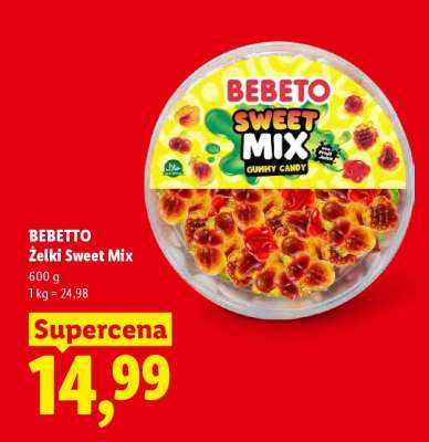BEBETTO Želki Sweet Mix