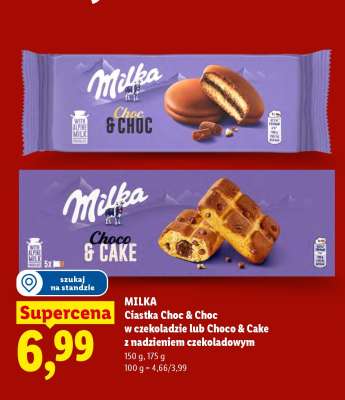 MILKA Ciastka Choc & Choc lub Choco & Cake