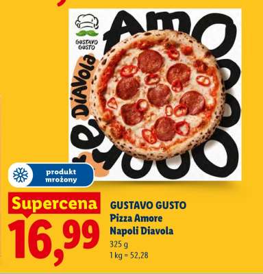 GUSTAVO GUSTO Pizza Amore Napoli Diavola