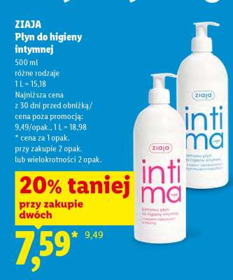 ZIAJA Płyn do higieny intymnej