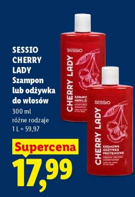 SESSIO CHERRY LADY Szampon lub odżywka do włosów