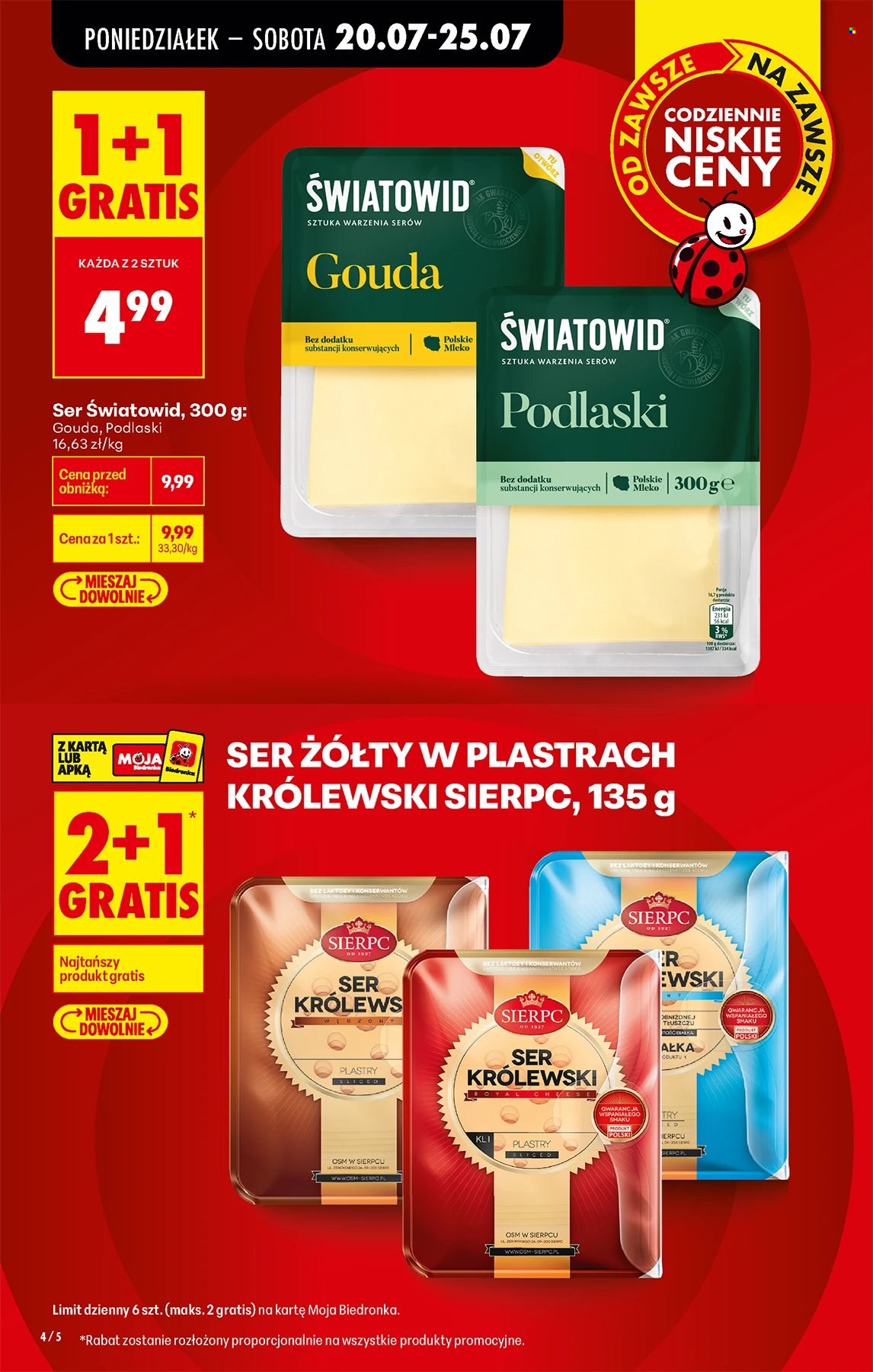 Gazetka Biedronka - 20.7.2026. - 25.7.2026.. Strona 4