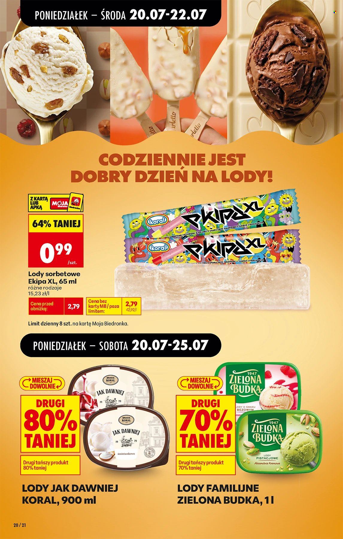 Gazetka Biedronka - 20.7.2026. - 25.7.2026.. Strona 20
