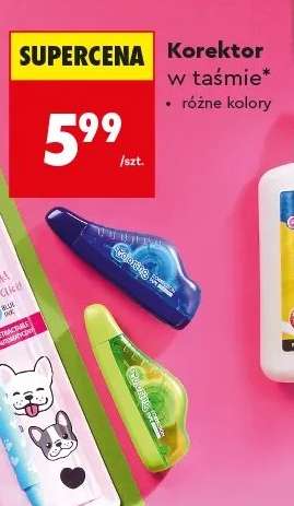 Korektor w taśmie