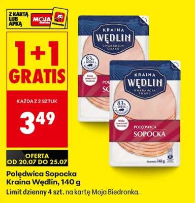 Polędwica Sopocka Kraina Wędlin 140 g