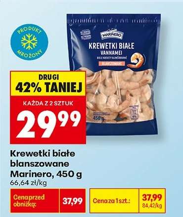Krewetki białe blanszowane Marinero 450 g