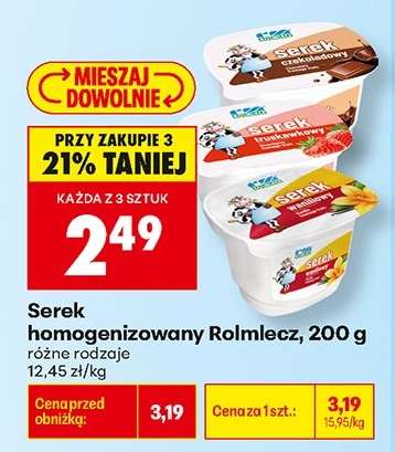 Serek homogenizowany Rolmlecz, 200 g