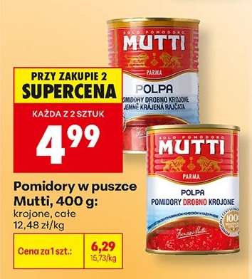 Pomidory w puszce Mutti, 400 g