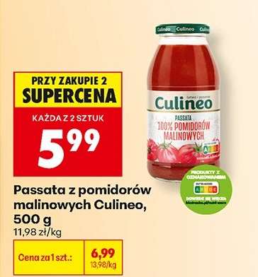Passata z pomidorów malinowych Culineo, 500 g