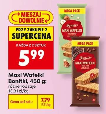 Maxi Wafelki Bonitki, 450 g