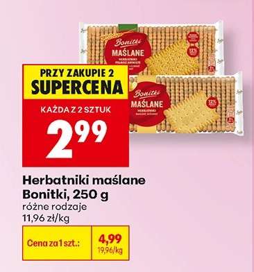 Herbatniki maślane Bonitki , 250 g