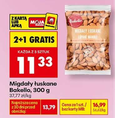 Migdały łuskane Bakello, 300 g
