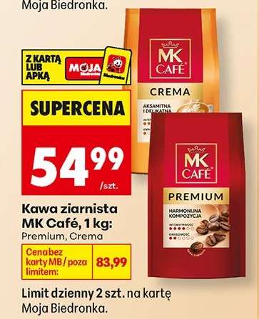 Kawa ziarnista MK Café, 1 kg