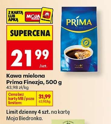 Kawa mielona PRIMA FINEZJA 500 g