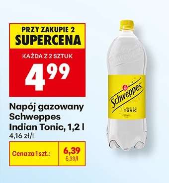 Napój gazowany Schweppes Indian Tonic, 1,2 l