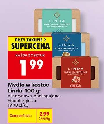 Mydło w kostce Linda, 100 g