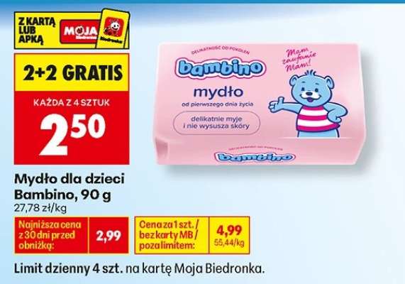 Mydło dla dzieci Bambino 90 g