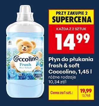 Płyn do płukania fresh & soft Coccolino, 1,45 l