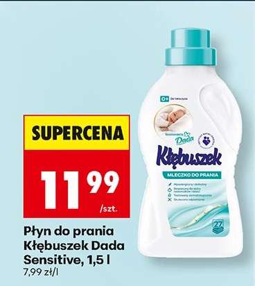 Płyn do prania Kłębuszek Dada Sensitive, 1,5 l
