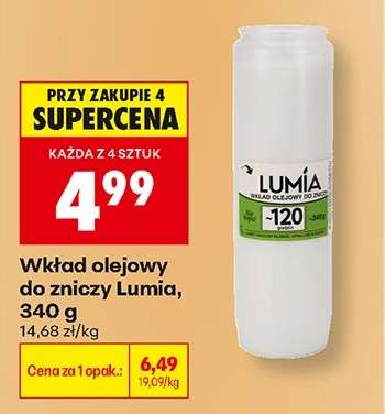 Wkład olejowy do zniczy Lumia , 340 g