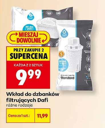 Wkład do dzbanków filtrujących Dafi