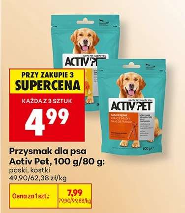 Przysmak dla psa Activ Pet, 100 g/80 g