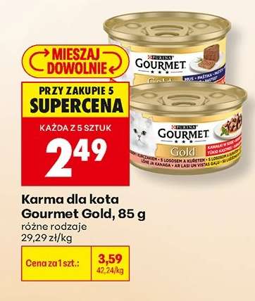 Karma dla kota Gourmet Gold, 85 g